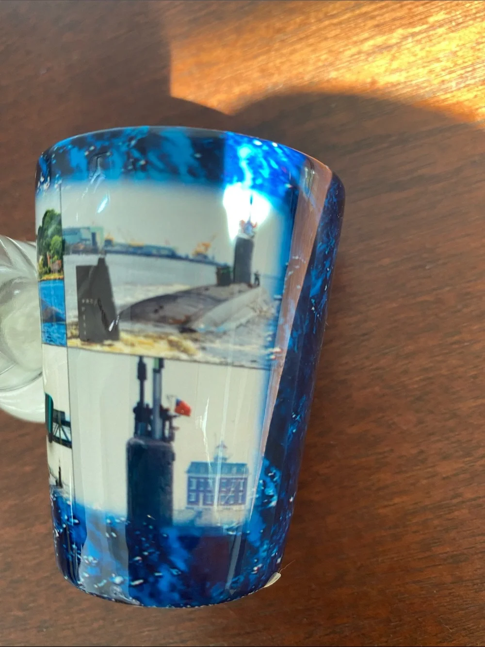 Set of 3 Shot Glasses Switzerland Grand Canyon Groton Connecticut